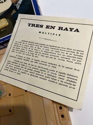 Tres en Raya Cayro años 70