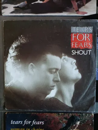 Tears For Fears lote 3 discos vinilo single 45 rpm