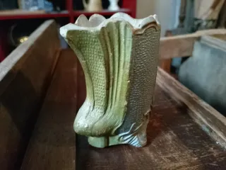 Jarroncito terracota Art Nouveau