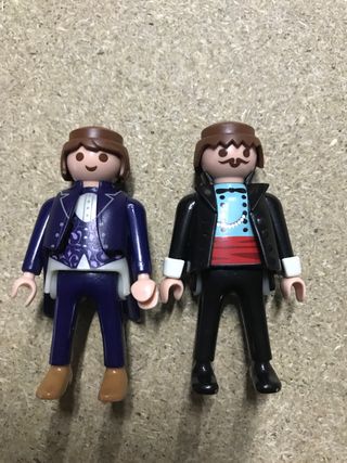 Playmobil figuras traje elegante