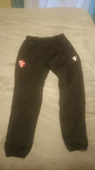 Pantalón chándal Macron Padova Calcio Negro