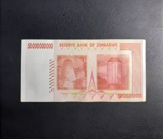 🇿🇼 Billete 50 Billones Zimbabwe