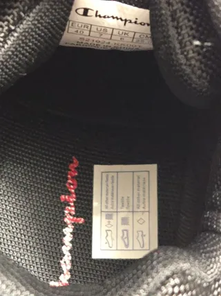 Zapatillas Champion Mid Cut Climb Negras