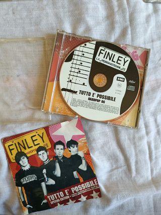 Lotto Finley 4 CD + Bandana Originale Tour Adrena