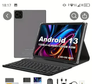 Tablet Android 12GB RAM 128GB