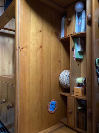 Escritorio Secreter Madera Maciza de Pino