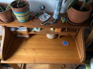 Escritorio Secreter Madera Maciza de Pino