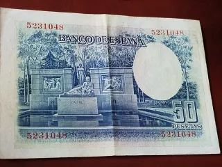 Billete 50 Pesetas Banco de España 1935