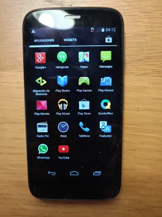 Motorola Moto G Negro