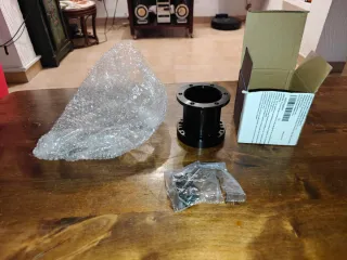 Espaciador/Extensor de volante negro