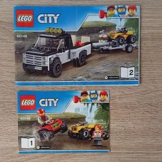Lego City 60148 + Manual + Extras 60165