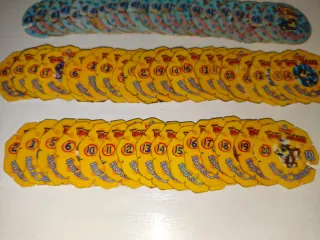 Colección 55 Tazos Flash Chester Matutano