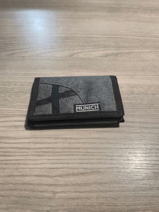 Cartera Munich original gris negra