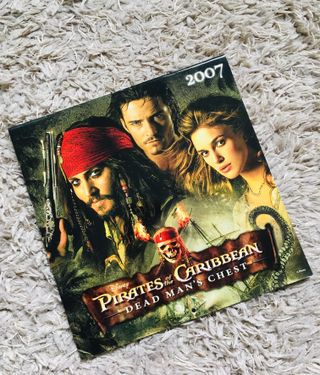 Calendario Piratas del Caribe 2007