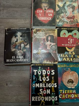 Lote 7 libros Álvaro de Laiglesia – Humor clásico