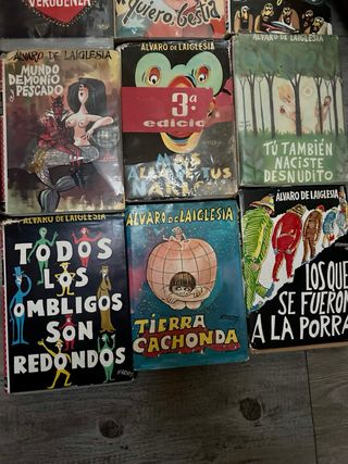 Lote 7 libros Álvaro de Laiglesia – Humor clásico
