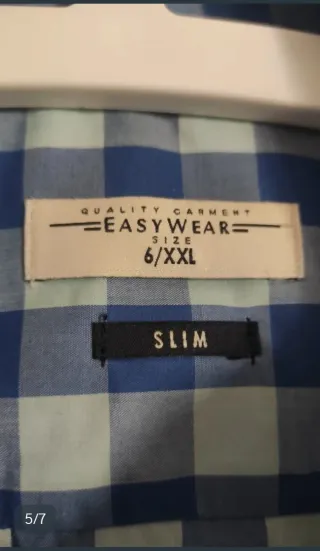 Camisa cuadros EASYWEAR 6XL