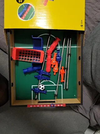 Juego Futbolín Mesa LED