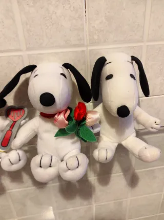 Snoopy San Valentino Peluche Innamorati