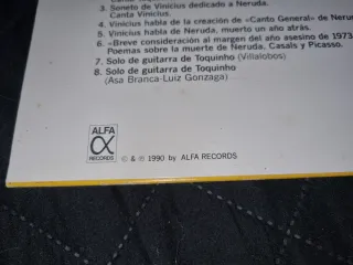 Vinilo Doble Vinicius de Moraes