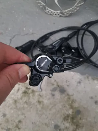 Frenos Shimano M365 Hidráulicos + Discos