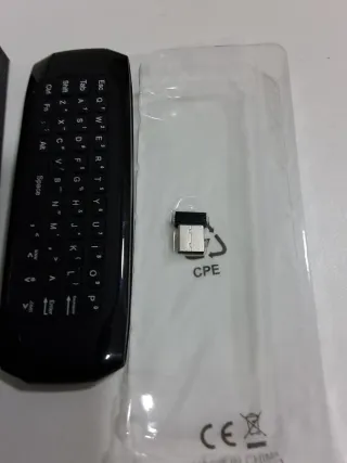 Ratón Air Mouse G7 Teclado Negro