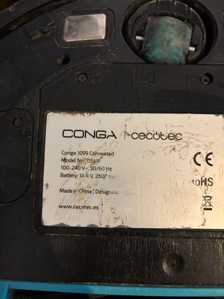 Cecotec Conga 1099 Connected + Recambios