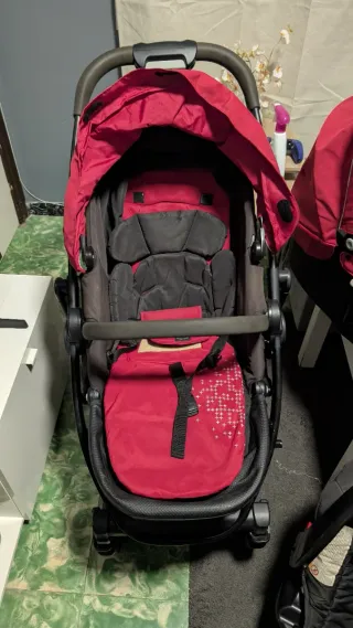 Trío Bebé Graco Rojo