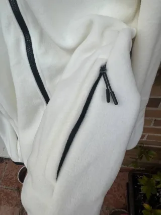 Forro polar The North Face blanco y negro