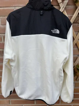 Forro polar The North Face blanco y negro