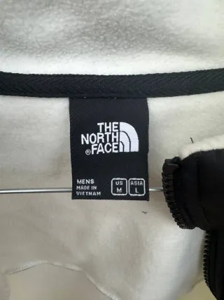 Forro polar The North Face blanco y negro