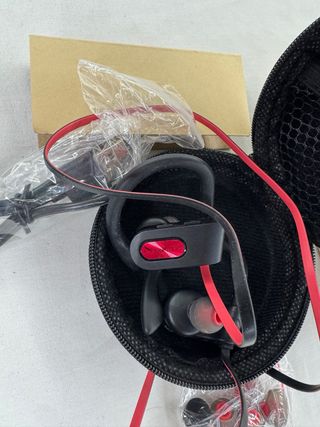 NUEVOS Auriculares Deportivos Bluetooth Negro/Rojo