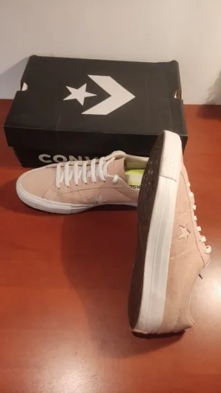 Converse One Star Pro Ox Shoes Dusk Pink
