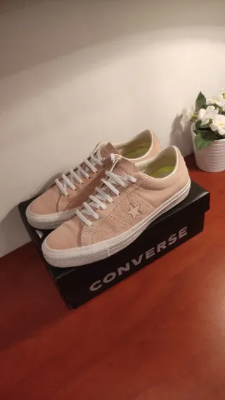 Converse One Star Pro Ox Shoes Dusk Pink