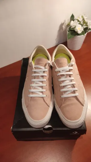 Converse One Star Pro Ox Shoes Dusk Pink
