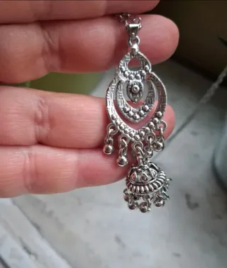 Set collana e ciondolo stile India