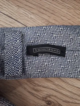 Cravatta Sonnybono Azzurra e Grigia