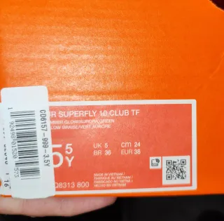 Zapatillas Nike Mercurial Rojas y Turquesa