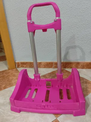 Carro para mochila Safta rosa