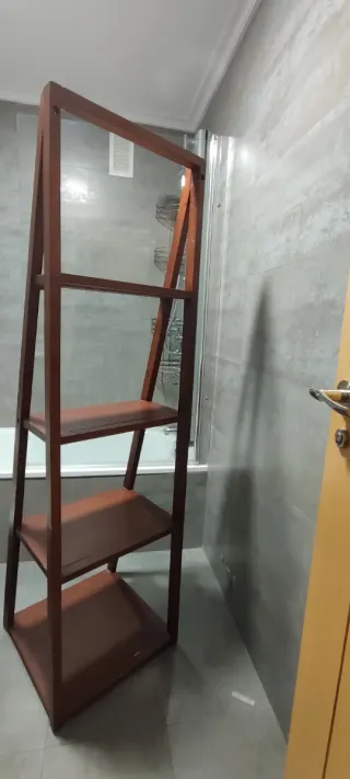 Estantería Escalera Madera Pino