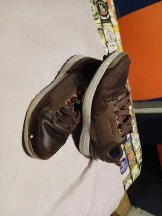 Zapatillas Skechers Marrones Hombre