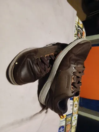 Zapatillas Skechers Marrones Hombre