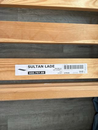 cama infantil IKEA SULTAN LADE + colchon