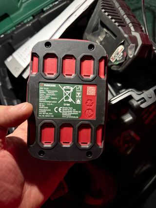 Taladro Atornillador Parkside 20V