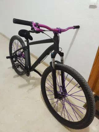Bici Stunt Morada 27.5"
