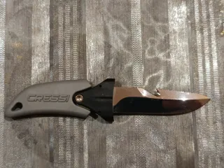 Cuchillo Cressi-sub buceo