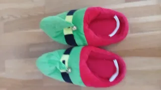 Zapatillas de Elfo Navideñas