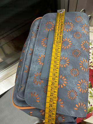 Bolso Desigual azul y naranja