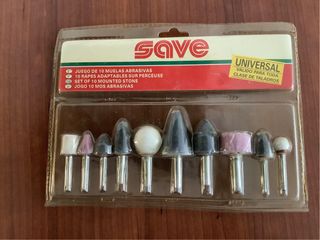 Juego 10 muelas abrasivas Save