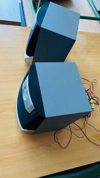 Altavoces Philips Negro y Gris